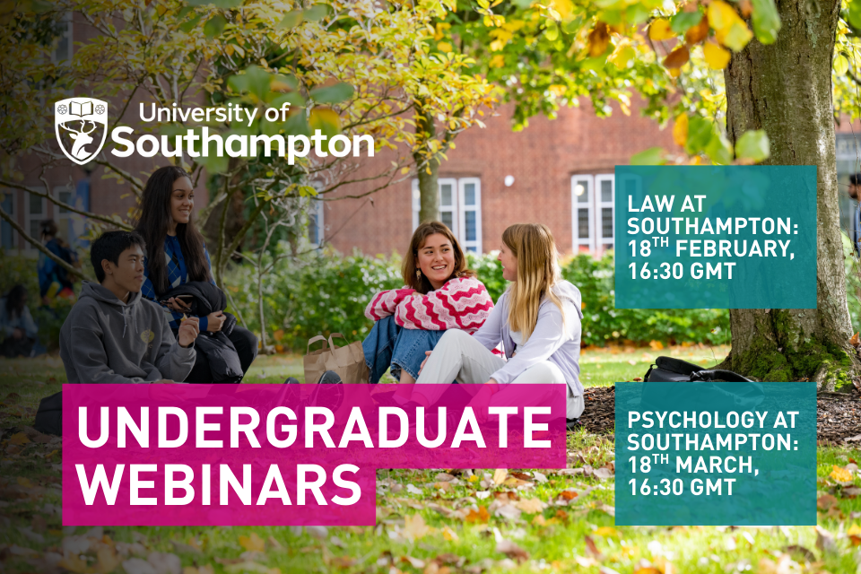 University of Southampton Webinars